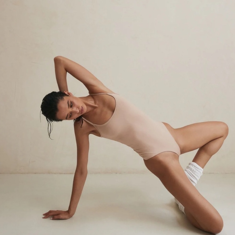 CLYQUE The Label Donya Nude Body Suit | Medium